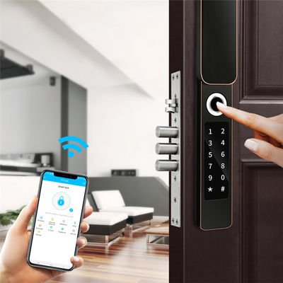 IP68 Waterproof Fingerprint Password App House Smart Locks