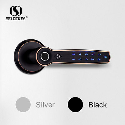 Bluetooth WIFI Digital Fingerprint Keypad Keyless Smart Bedroom Door Lock